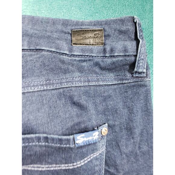 Seven7 Jeans Size 20 W Womens Blue Stretch Pants Denim Plus High Rise Skinny - Picture 12 of 13